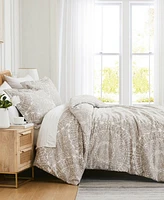 Southshore Fine Linens Ashanti Microfiber 2 Piece Duvet Cover Set, Twin