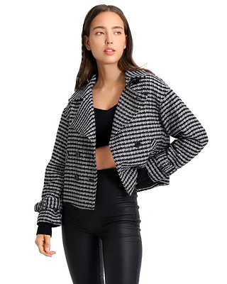 Belle & Bloom Women's Power Over Me Tweed Jacket