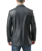 Bgsd Men John One-Button Leather Blazer