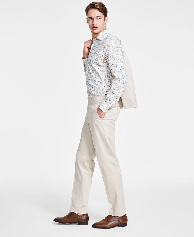 Home | Bar Iii Men's Slim-Fit Cotton Stretch Solid Suit Separate Pants,  Created for Macy's at Plaza Del Caribe in Ponce, PR