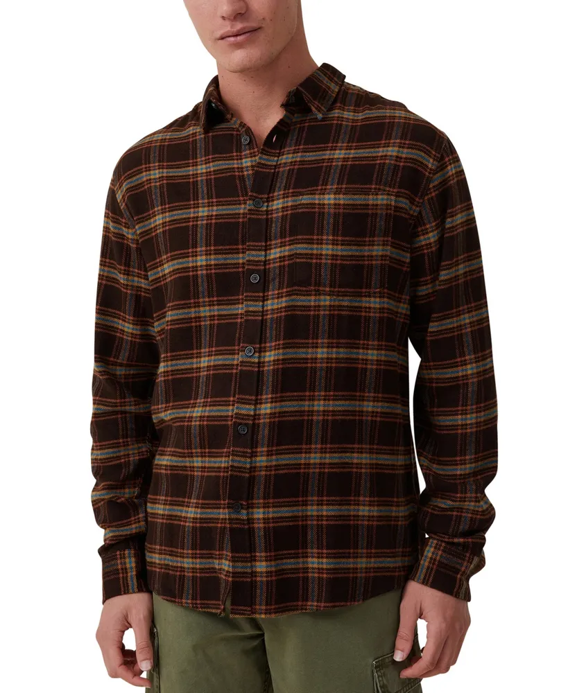 Cotton On Men's Camden Long Sleeve Shirt