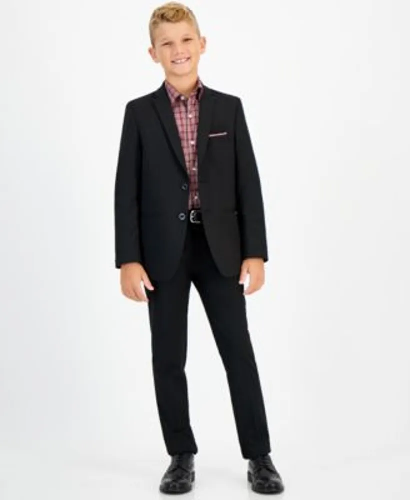 Michael Kors Big Boys Slim Fit Stretch Suit Separates