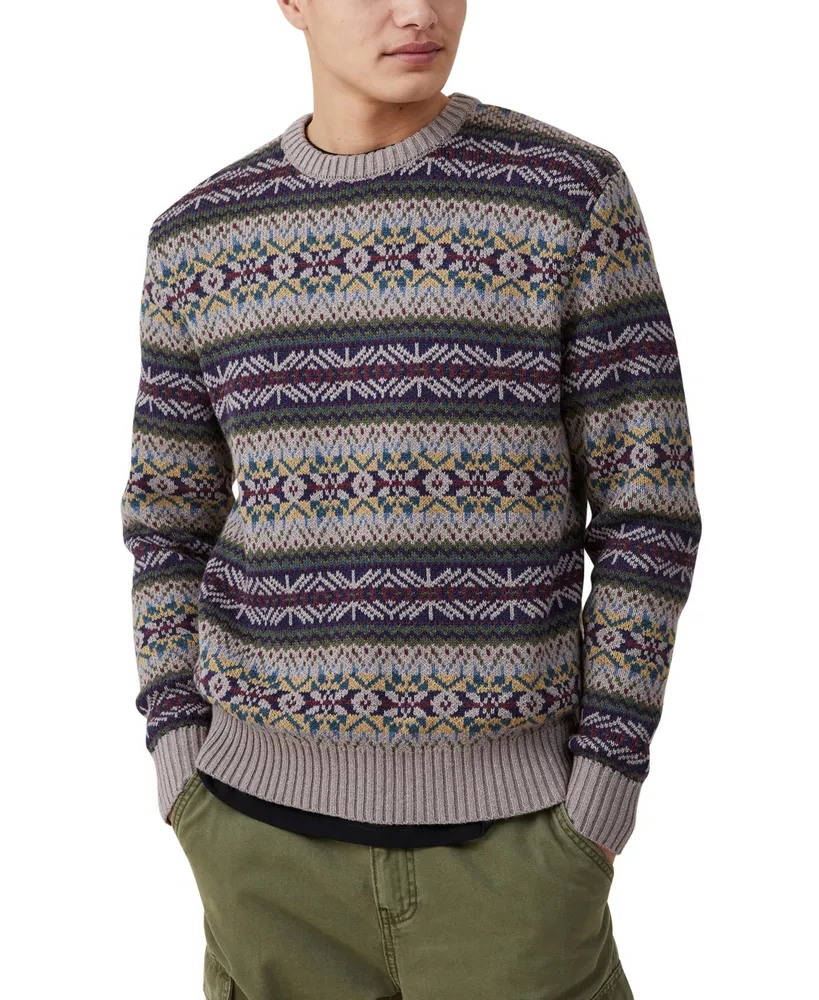 Cotton On Men's Woodland Knit Sweater