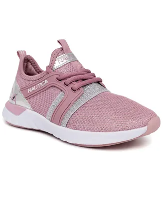 Nautica Little and Big Girls Parks Youth Athletic Lace Up Sneakers