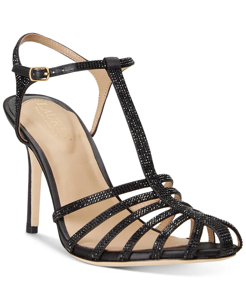 Buy Lauren Ralph Lauren Westcott II Leather Heeled Sandals from Next  Luxembourg