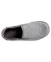 Isotoner Men's Sport Knit Miles Closed Back Memory Foam Slipper