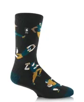 Heat Holders Men's Lite Jack Novelty Crew Sock