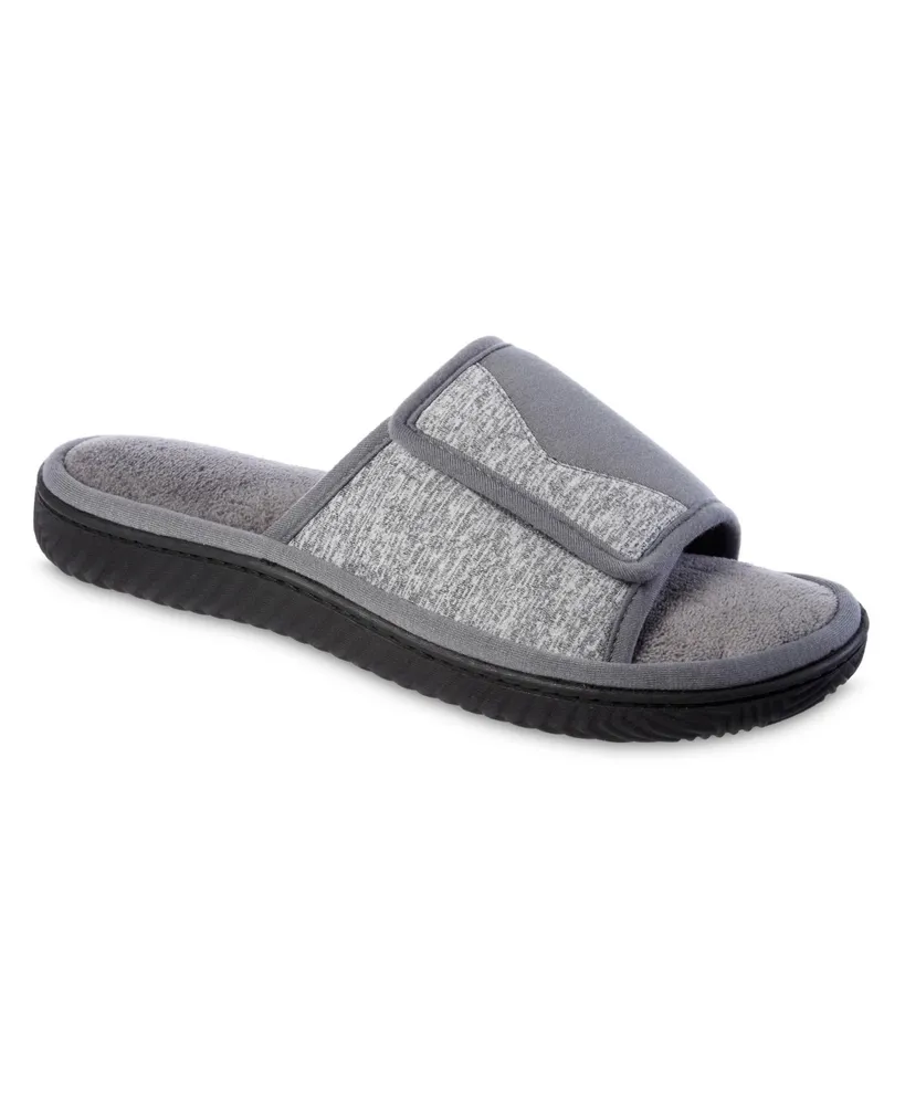 Isotoner Men's Sport Knit Memory Foam Slide Slipper