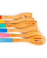 BergHOFF Essentials Stainless Steel and Bamboo 14 Piece Utensil Set