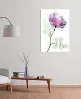 Empire Art Direct "Rose Dynasty 1" Frameless Free Floating Tempered Glass Panel Graphic Wall Art, 48" x 32" x 0.2"