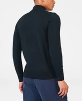 Ben Sherman Men's Merino Half Zip Sweater