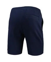 Men's New Era Navy England Patriots Historic Champs Shorts