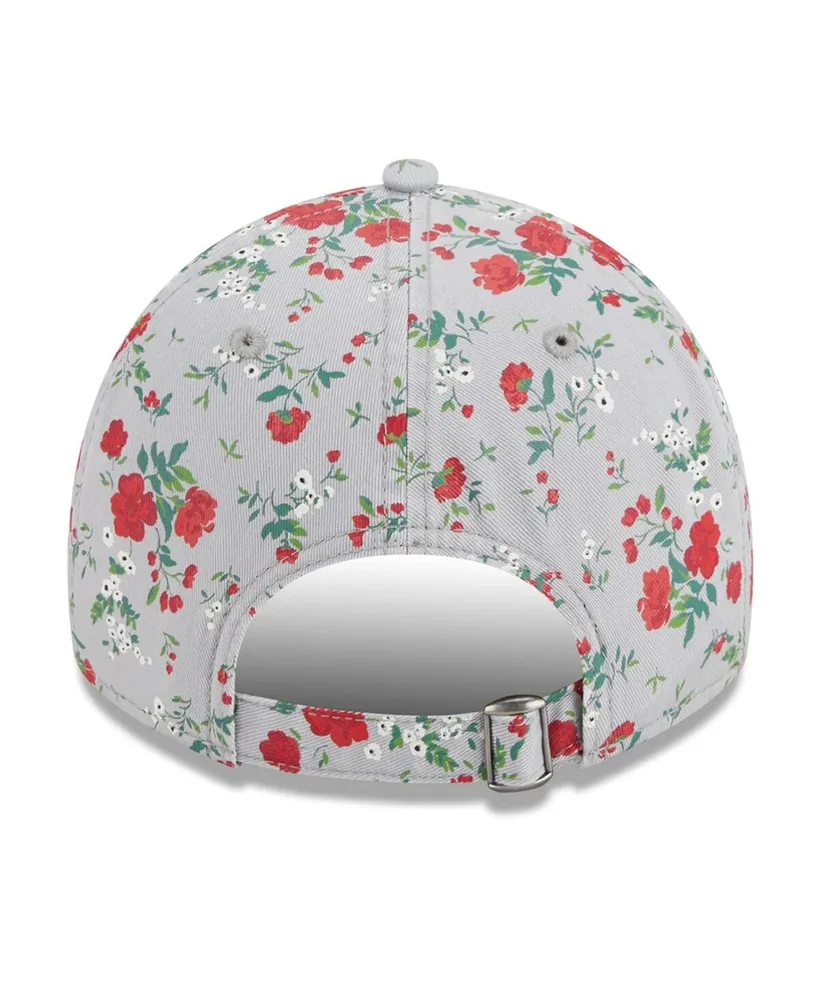 Women's New Era Gray Arizona Cardinals Bouquet 9TWENTY Adjustable Hat