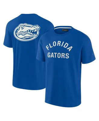 Men's and Women's Fanatics Signature Royal Florida Gators Super Soft Short Sleeve T-shirt