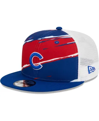 Men's New Era Royal Chicago Cubs Tear Trucker 9FIFTY Snapback Hat