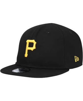 Infant Boys and Girls New Era Black Pittsburgh Pirates My First 9FIFTY Adjustable Hat