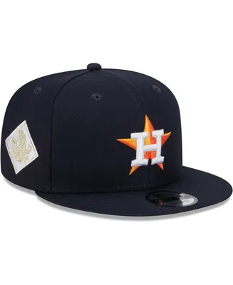Men's New Era Navy Houston Astros 2017 World Series Side Patch 9FIFTY Snapback Hat