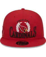 Men's New Era Cardinal Arizona Cardinals Collegiate Trucker 9FIFTY Snapback Hat