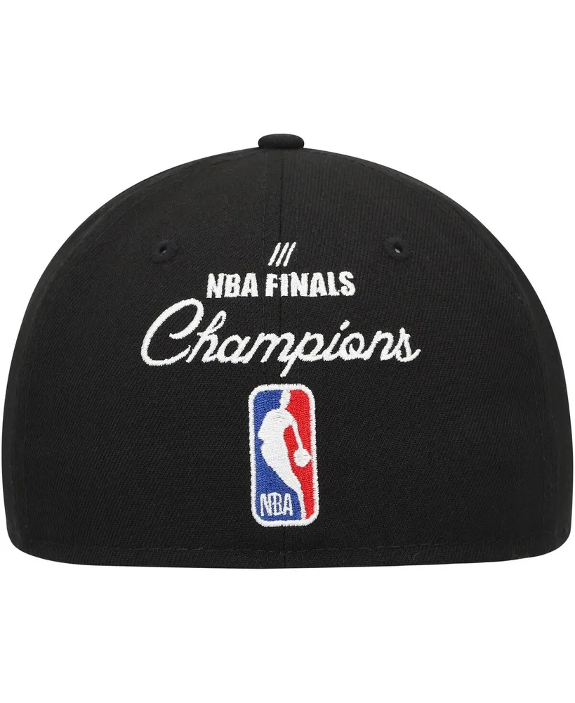 Men's New Era Black Miami Heat Crown Champs 59FIFTY Fitted Hat