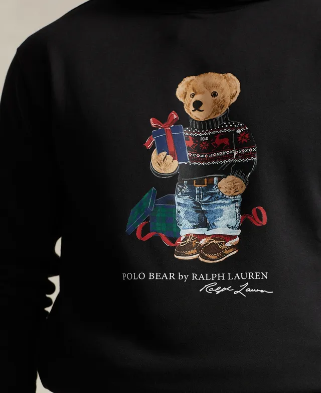 Polo Ralph Lauren Men's Big & Tall Bear Fleece Hoodie