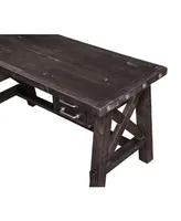 Yosemite 58" Solid Wood Desk