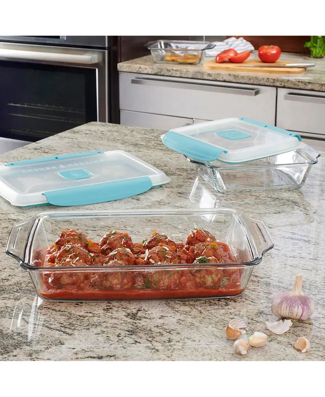 OXO Glass 3-Qt. Baking Dish With Lid - Macy's