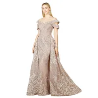 Lara Women's Off Shoulder Mermaid Lace Gown