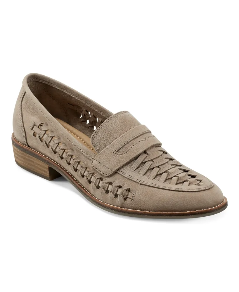 Earth Women's Ella Woven Slip-On Penny Loafers