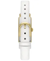 kate spade new york Women's Rosedale Three Hand White Pro-Planet Leather Watch 32mm