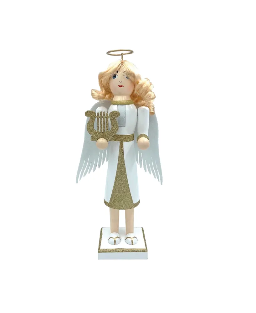 Santa's Workshop 14" Angel Nutcracker