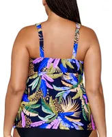 Raisins Curve Trendy Plus Rimini Tankini Top