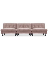 Closeout! Kathya 120" 3-Pc. Fabric Modular Sofa, Created for Macy's