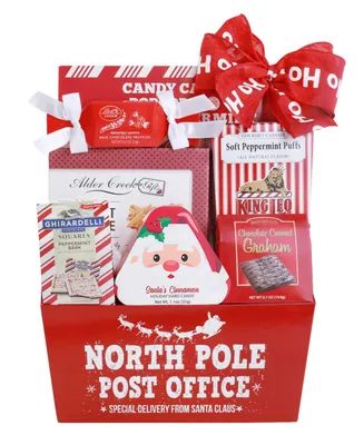 Alder Creek Gift Baskets North Pole Favorites Gift Basket