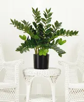 Nearly Natural 28" Artificial Zamioculcas Plant with Decorative Planter