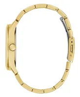 Guess Men's Multi-Function Gold-Tone Stainless Steel Watch 42mm