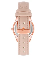 Anne Klein Women's Quartz Pink Polyurethane Watch, 33mm