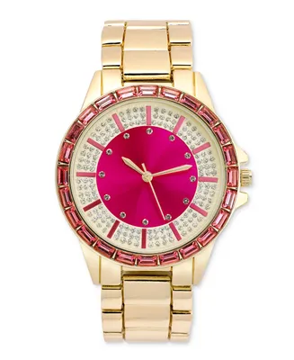 I.n.c. International Concepts Women's Gold-Tone Bracelet Watch 40mm, Created for Macy's