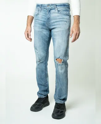 Lazer Men's Slim Fit Stretch Jeans