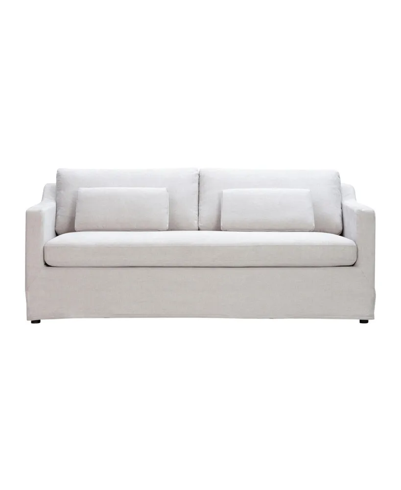 Lifestyle Solutions 83" Polyester Raleigh Sofa