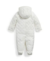 Polo Ralph Lauren Baby Boys Water-Repellent Hooded Barn Bunting One Piece