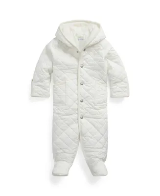 Polo Ralph Lauren Baby Boys Water-Repellent Hooded Barn Bunting One Piece