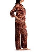 Midnight Bakery Women's Nova Satin 2 Piece Pajama Set