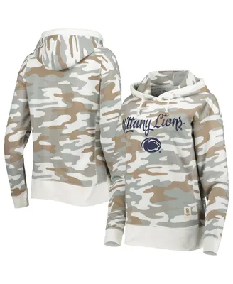 Women's Pressbox Camo Penn State Nittany Lions San Pablo Pullover Hoodie