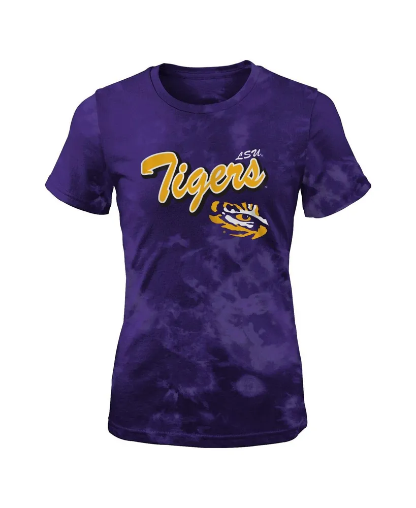 Big Girls Purple Lsu Tigers Dream Team T-shirt