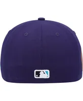 Men's New Era Purple Arizona Diamondbacks Turn Back The Clock 59FIFTY Fitted Hat