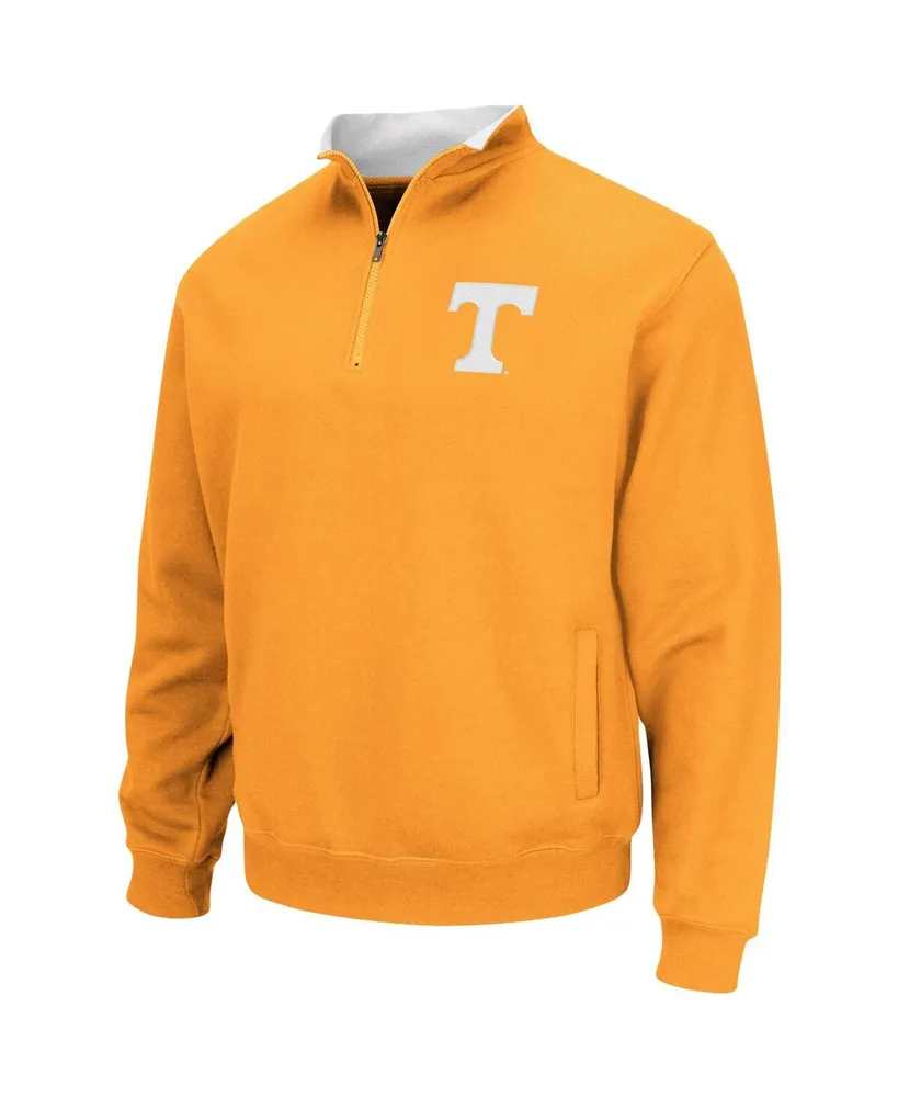 Men's Colosseum Tennessee Orange Tennessee Volunteers Tortugas Logo Quarter-Zip Jacket