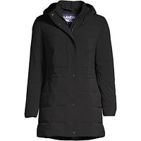 Lands' End Women's Quilted Stretch Down Coat