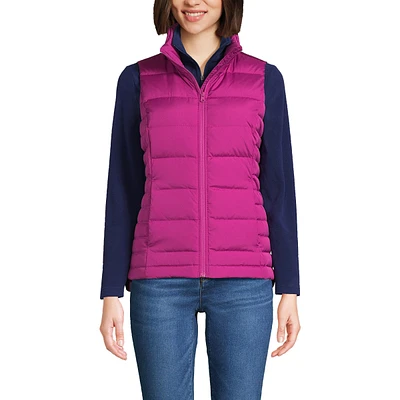 Lands' End Women's Down Puffer Vest