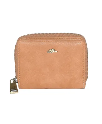 Roots Ladies Compact Zip Around Snap Wallet