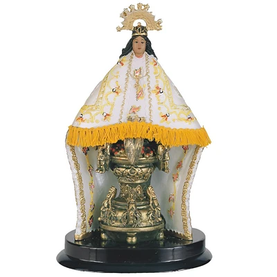 Fc Design 5"H Our Lady of Juquila Statue Nuetra Senora de Virgen Mexico Holy Figurine Religious Decoration Home Decor Perfect Gift for House Warming,